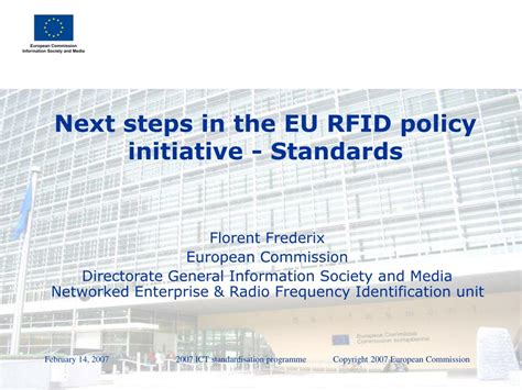 rfid policy in europe